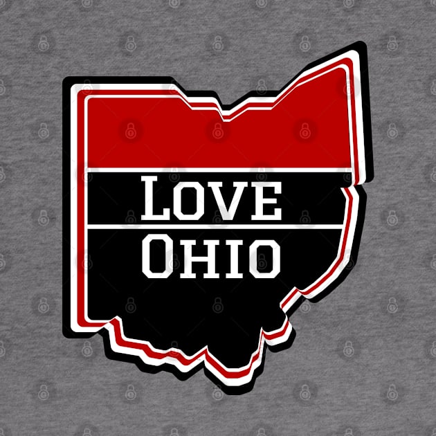 Love Ohio by Official Friends Fanatic